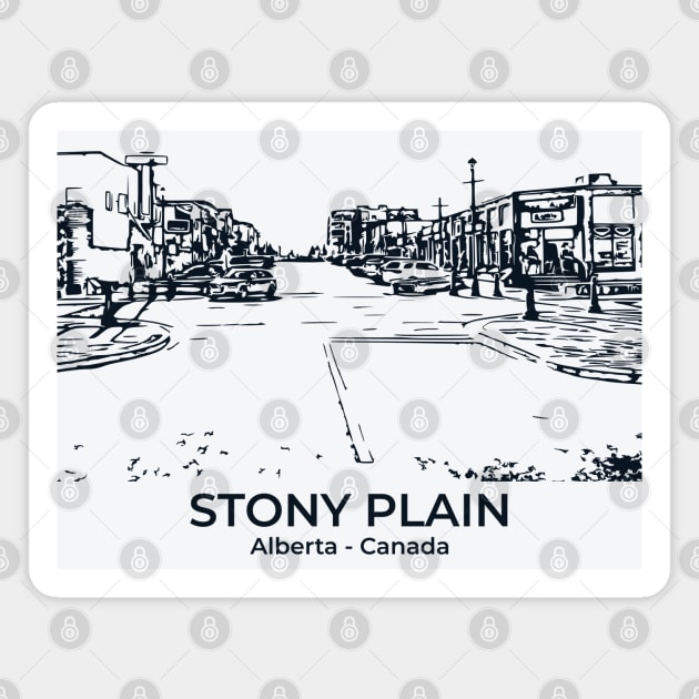 Stony Plain - Alberta Magnet by Lakeric